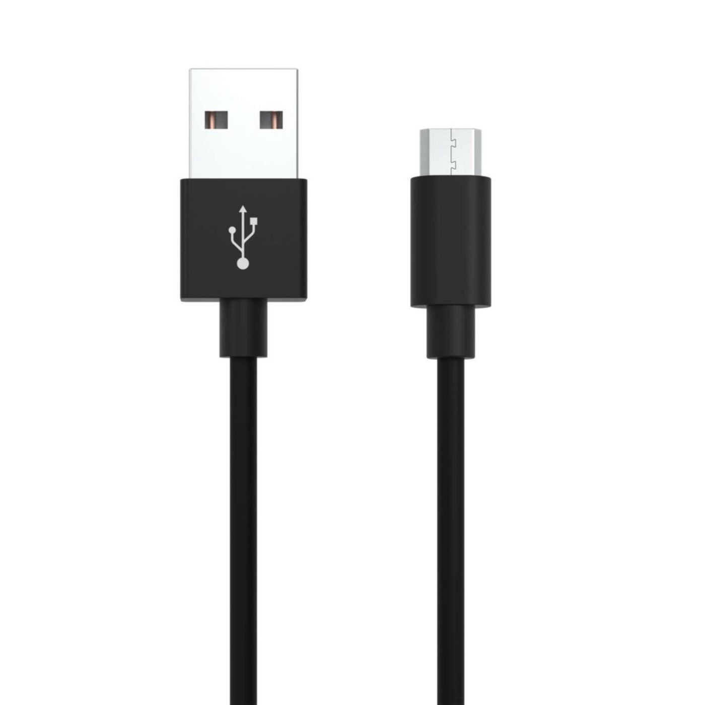ANSMANN Handy, Notebook Ladekabel [1x USB 2.0 Stecker A - 1x Micro-USB-Stecker] 2 m Schwarz