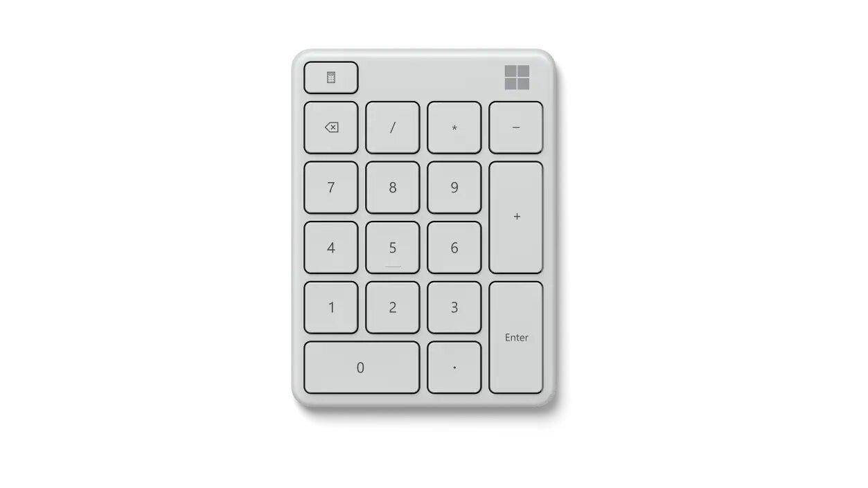 Microsoft 23O-00025 W128780371 Number Pad Numeric Keypad 