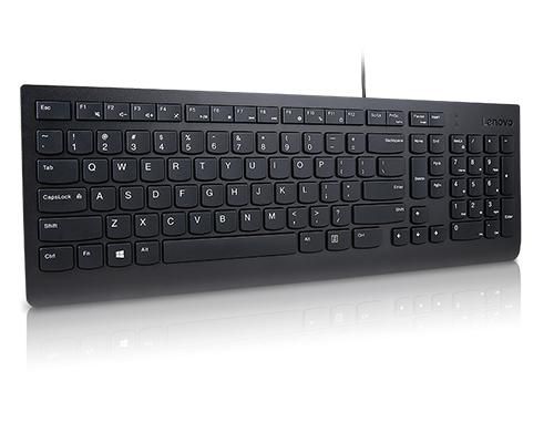LENOVO TAS - Essential USB Tastatur schwarz (DNK)