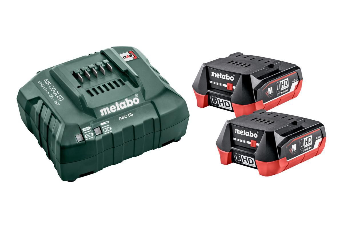 METABO 685301000 Werkzeug-Akku und Ladegerät 12 V 4 Ah LiHD