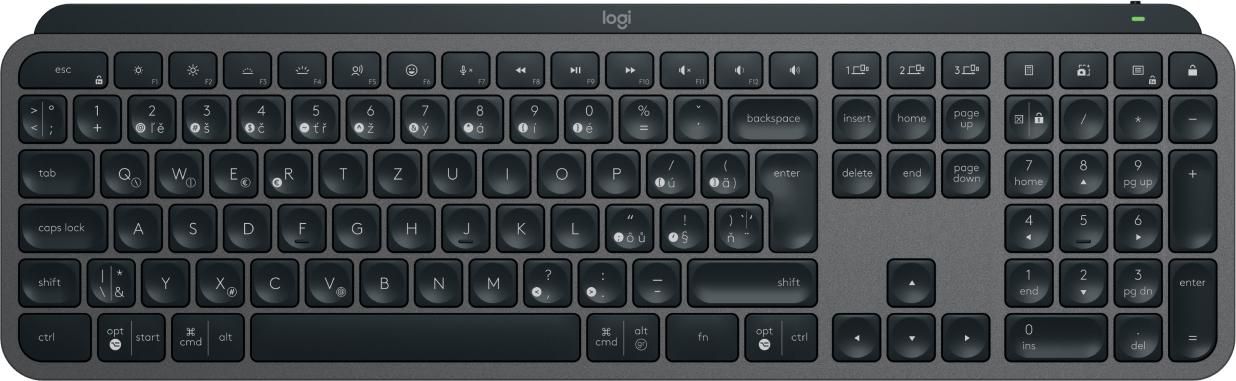 LOGITECH Keyboard MX Keys S Graphite (CS)
