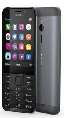 Nokia A00026952 W128782027 230 Ds 7.11 Cm 2.8 Grey, 
