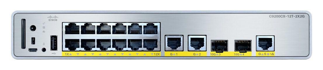 Cisco C9200CX-12T-2X2G-E W128782474 Network Switch Managed 