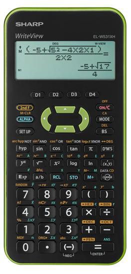 Sharp EL-W531XH-GR W128783083 El-W531Xhgr Calculator Pocket 