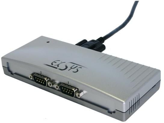 EXSYS EX-1332V - Serieller Adapter - USB2.0 - RS-232 x 2 (EX-1332V)