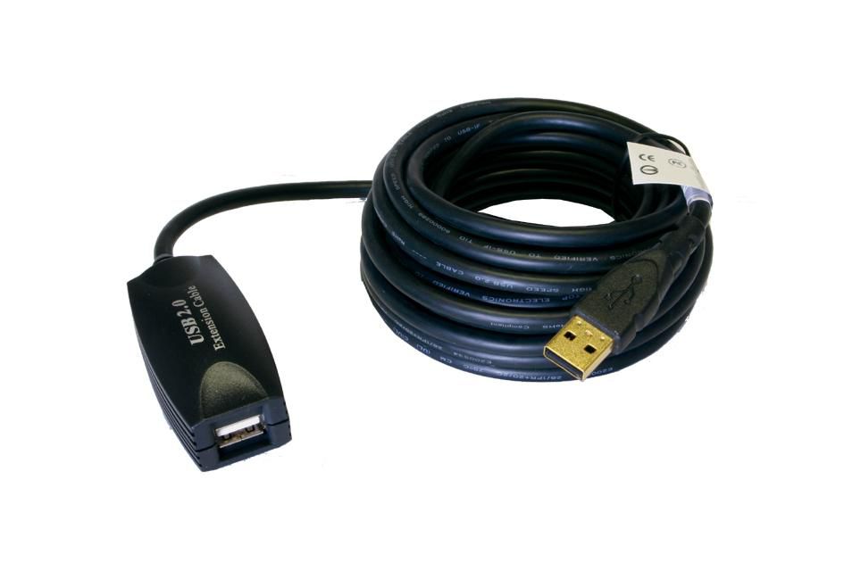 EXSYS EX-1401 - USB-Erweiterung - USB Typ A, 4-polig (M) - USB Typ A, 4-polig (W) - 5,0m (USB / USB2
