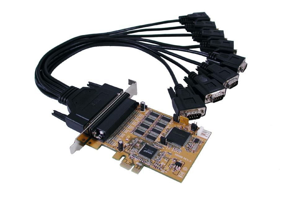 EXSYS PCI-EXPRESS KARTE 8S Seriell RS-232