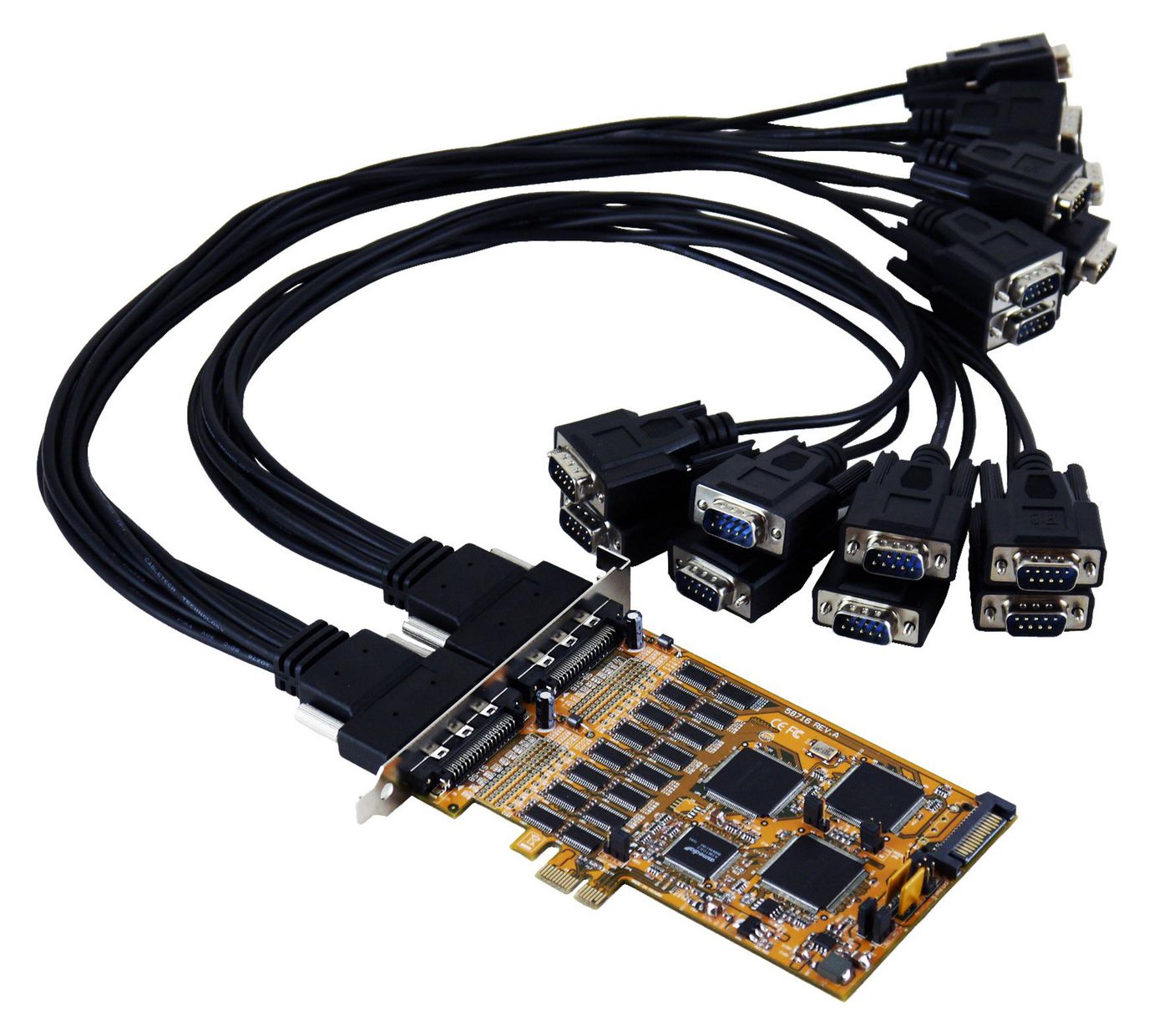 EXSYS PCI-EXPRESS KARTE 16S Seriell RS-232