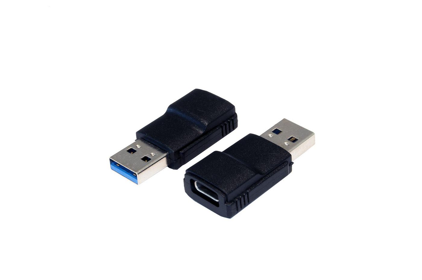 EXSYS - USB-Adapter - USB Type A (M) bis USB Typ C (W) - USB 3,1 - Schwarz (EX-47991)