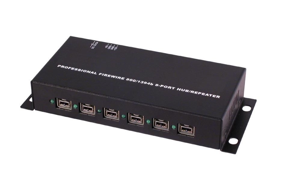 Exsys HUB (FireWire 800) mit 8 Ports EX-6684