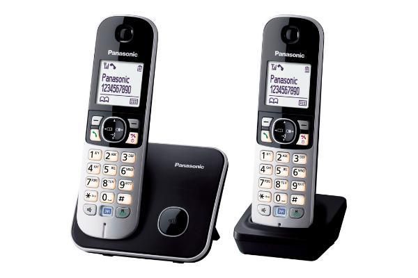 Panasonic KX-TG6812FXB W128783938 Kx-Tg6812 Dect Telephone 