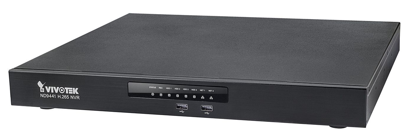 Vivotek ND9441 W128784355 Network Video Recorder Black 