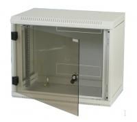 Triton - 10\" Wandschrank 6HE 300mm, Glastür