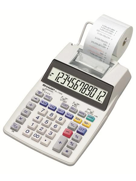 Sharp SH-EL1750V W128785218 El-1750V Calculator 