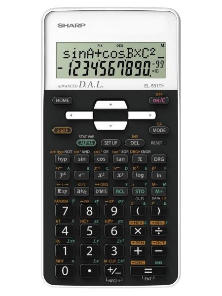 Sharp SH-EL531THBWH W128785223 El-531Th Calculator Pocket 