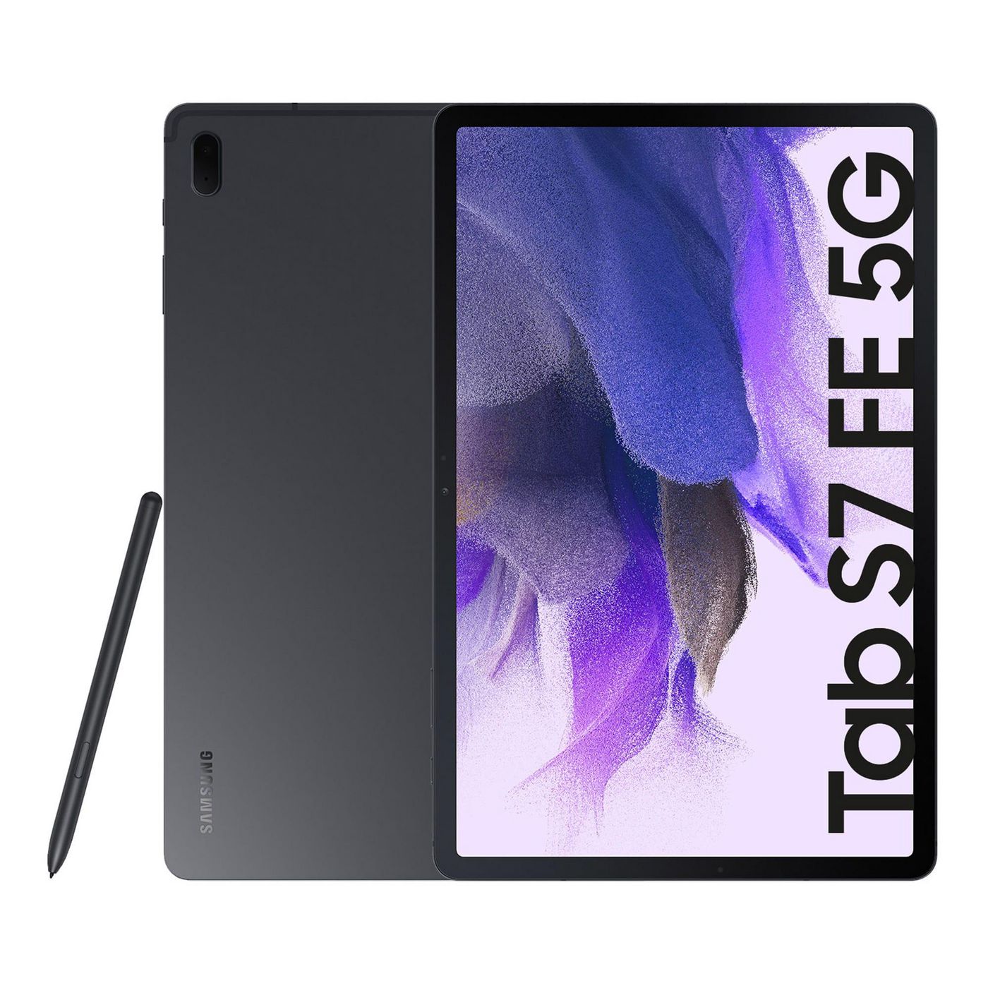 SAMSUNG Galaxy Tab S7 FE T736B Mystic Black 31,5cm (12,4\") Snapdragon 750G 4GB 64GB Android