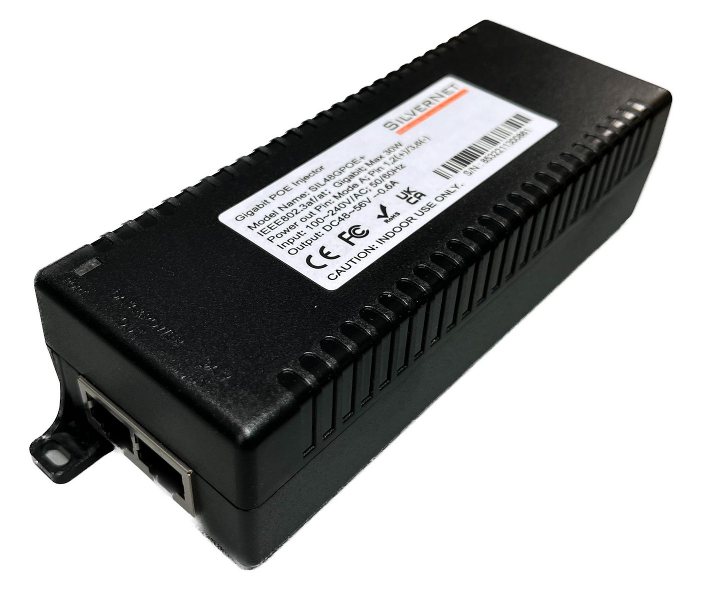 1 PORT GIGABIT POE+ INJECTOR