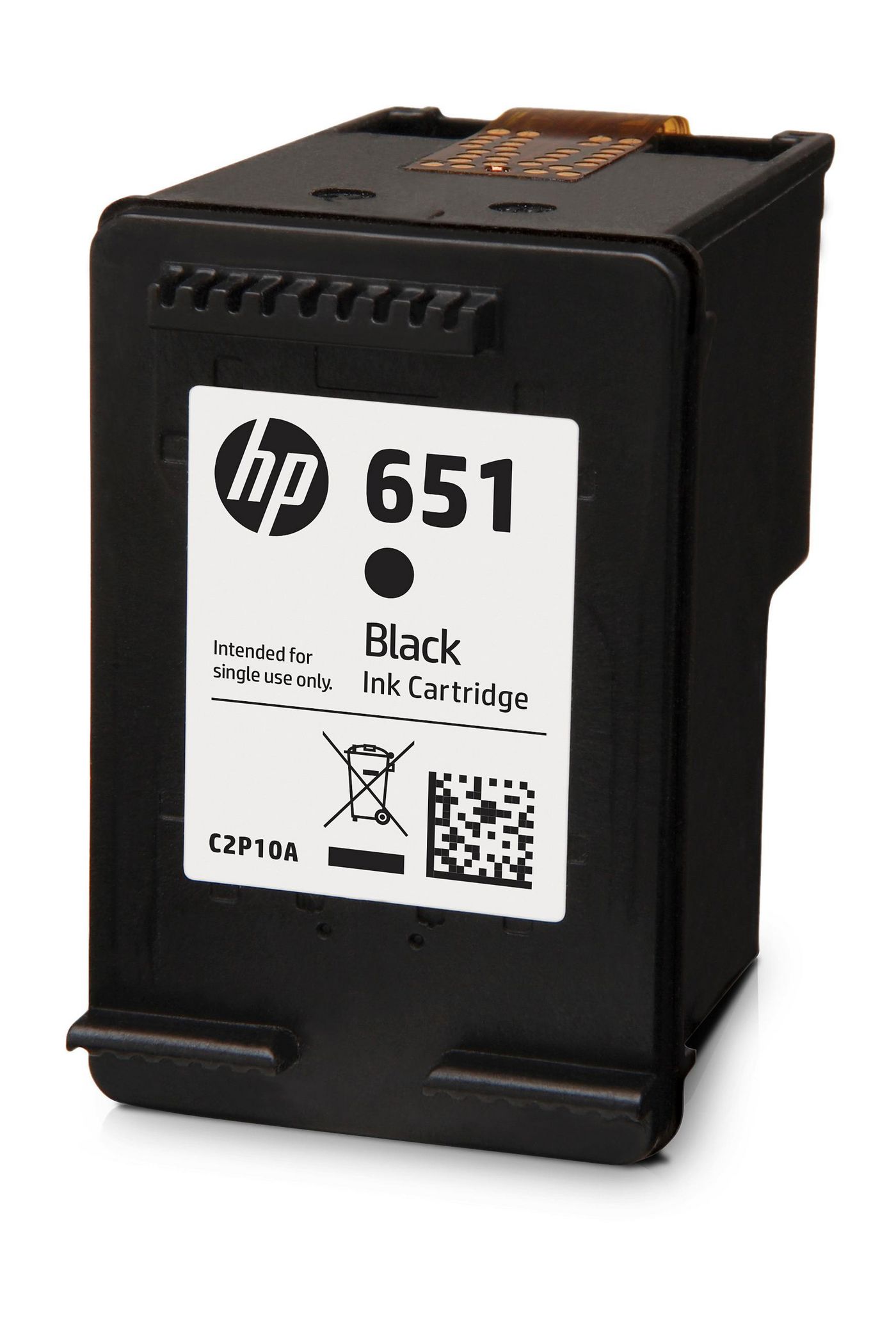 HP 651 Schwarz Ink Advantage Tintenpatrone