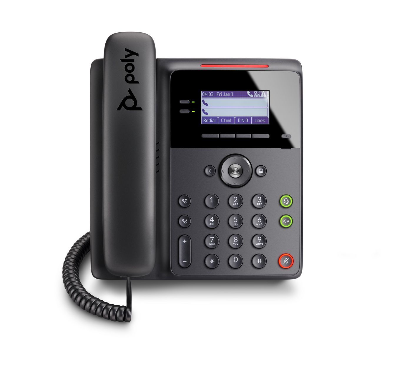 POLY Telefono IP Edge B10 con PRC di alimentazione