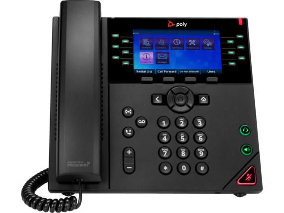 POLY Telefono IP OBi VVX 450 a 12 linee abilitato per PoE