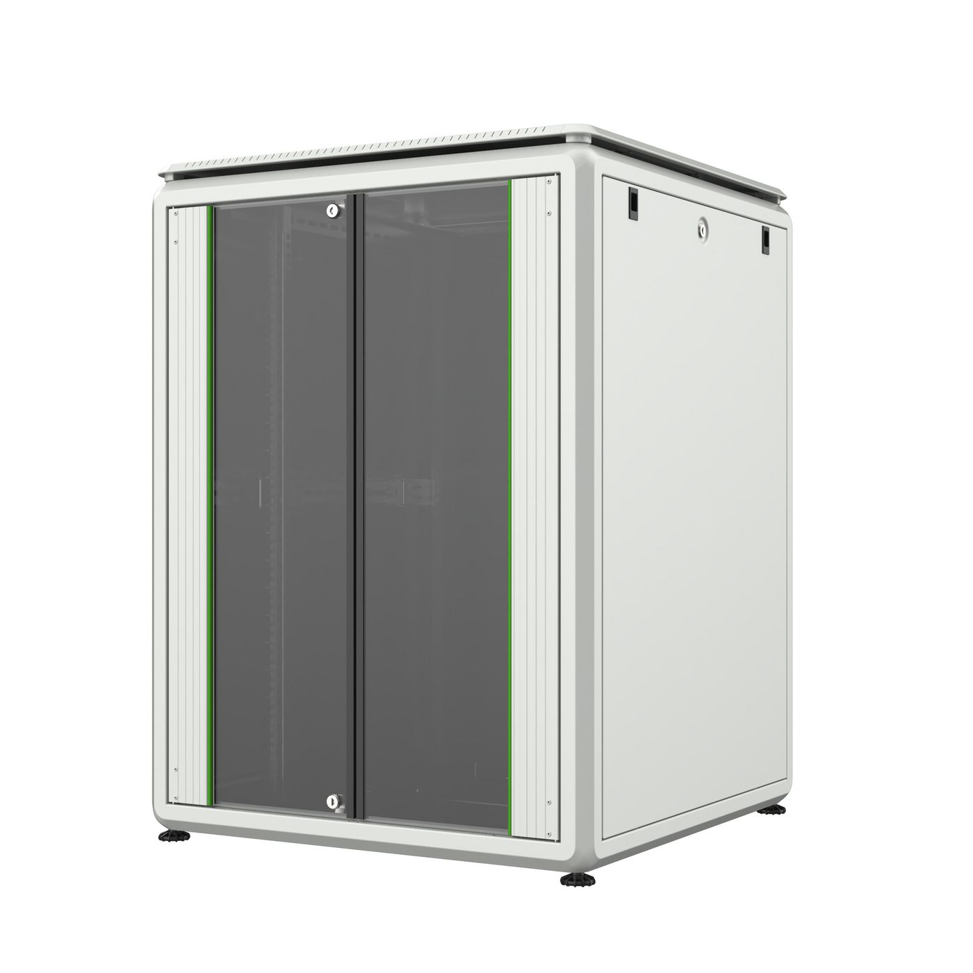 Armadio rack da 19 pollici 20U linea dati 800 x 800 x 1075 mm -
