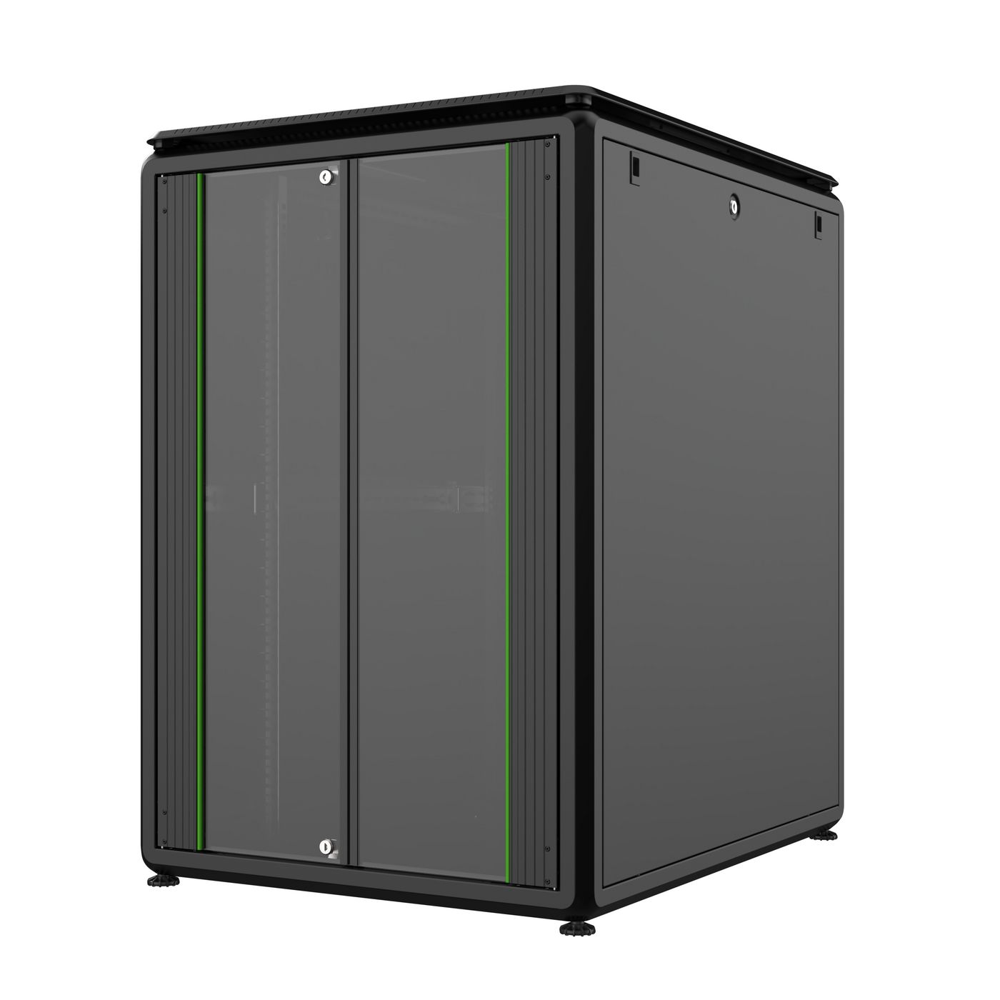 Armadio rack da 19 pollici 22U linea dati 800 x 1000 x 1164 mm -
