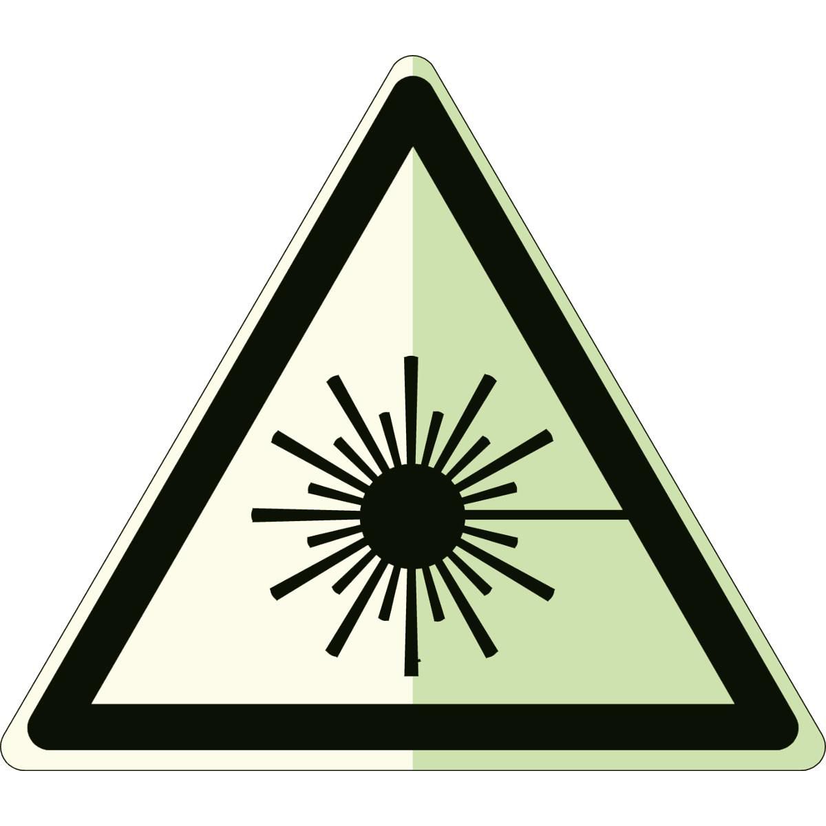 Brady WW004NT-PP-PHOLUMC-TRI 1501-B W128402969 ISO Safety Sign - Warning 
