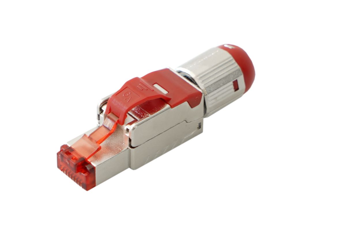 CAT6A SHIELDED TOOLLESS PLUG - Warranty: 24M
