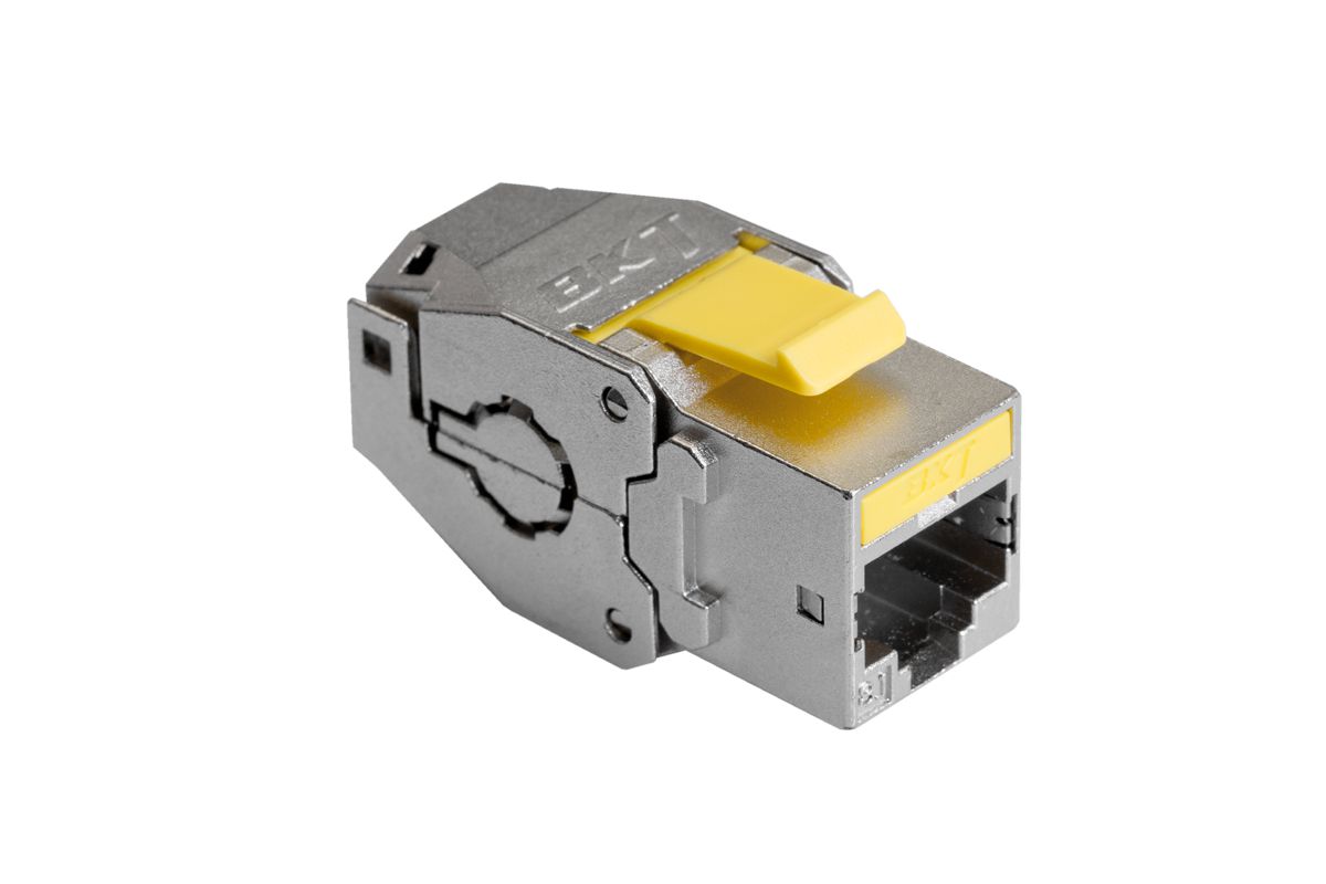 KEYSTONE RJ45 SHIELDED CAT8.1 - TOOL-FREE - Warranty: 24M