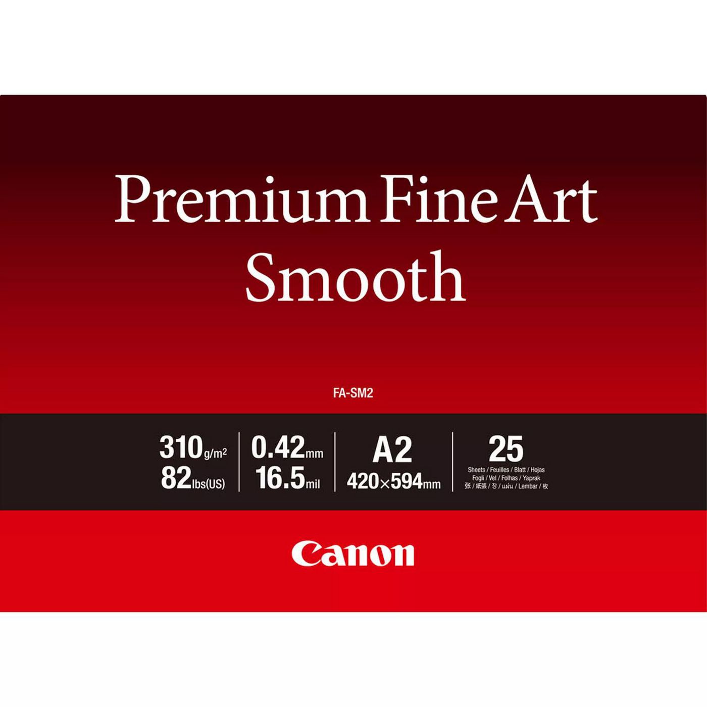 Canon 1711C016 W128591070 FA-SM2 A2 25 PREMIUM FINEART 