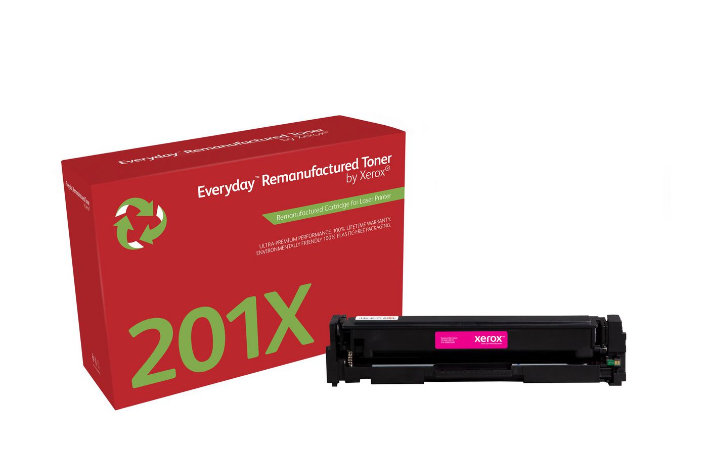 XEROX XRC Toner Magenta CF403X 2.400 Seiten aequivalent zu HP 201X fuer HP Color LaserJet Pro M252 M