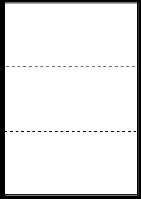 Ship-label 99 x 210mm. For