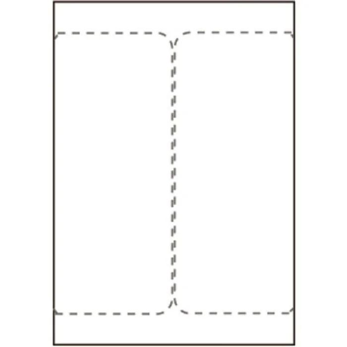 Ship-label 105 x 220mm. For