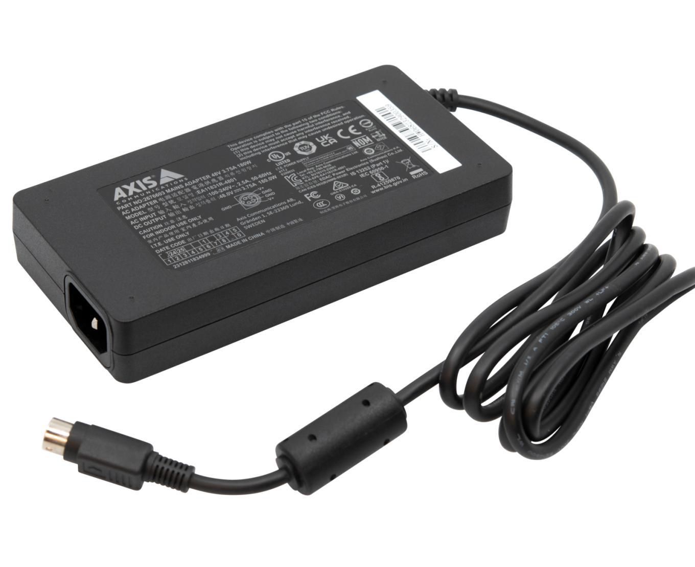AXIS MAINS ADAPTER 48V DC 180W . - 02767-001