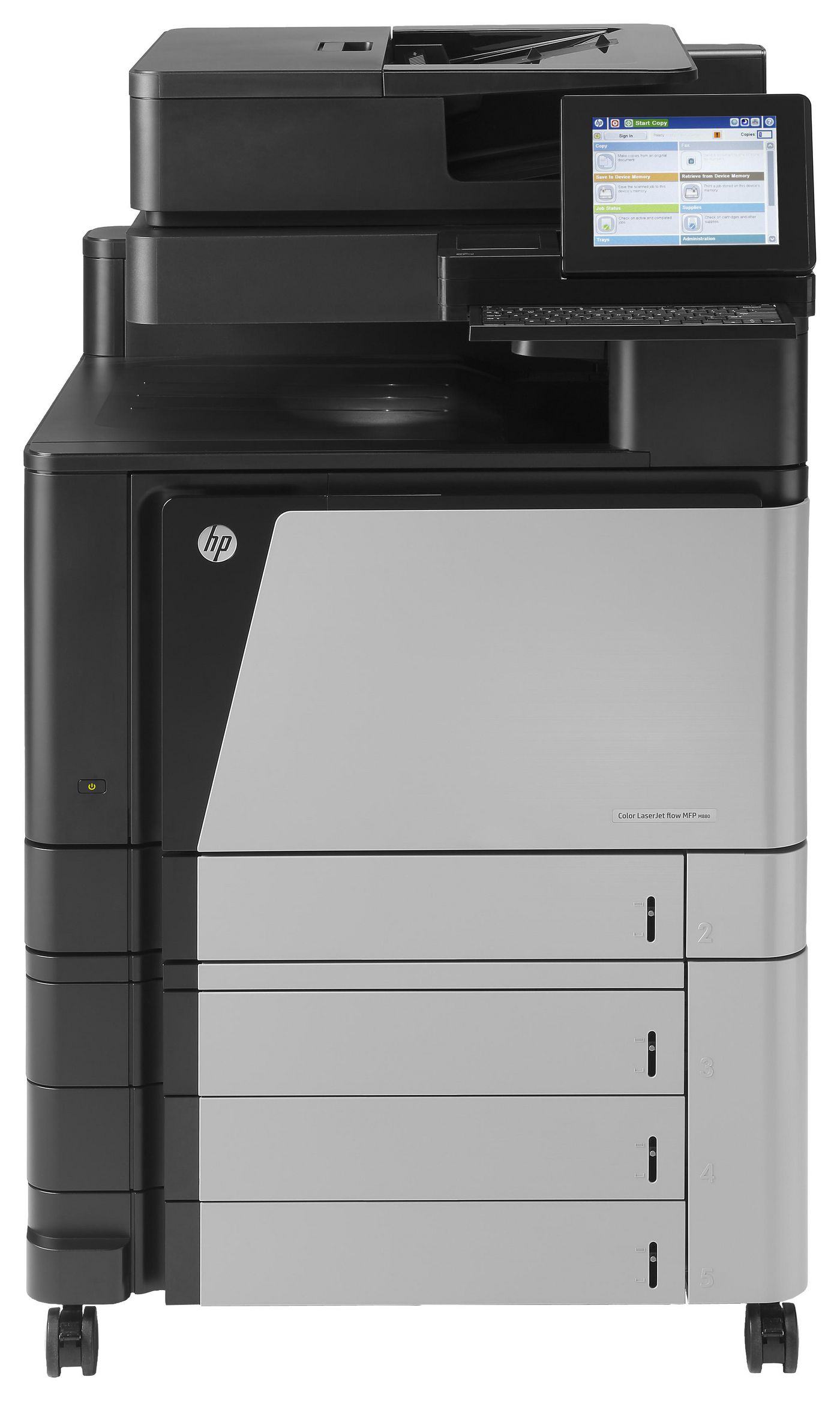 HP LaserJet Enterprise 800 M880z Color Flow MFP