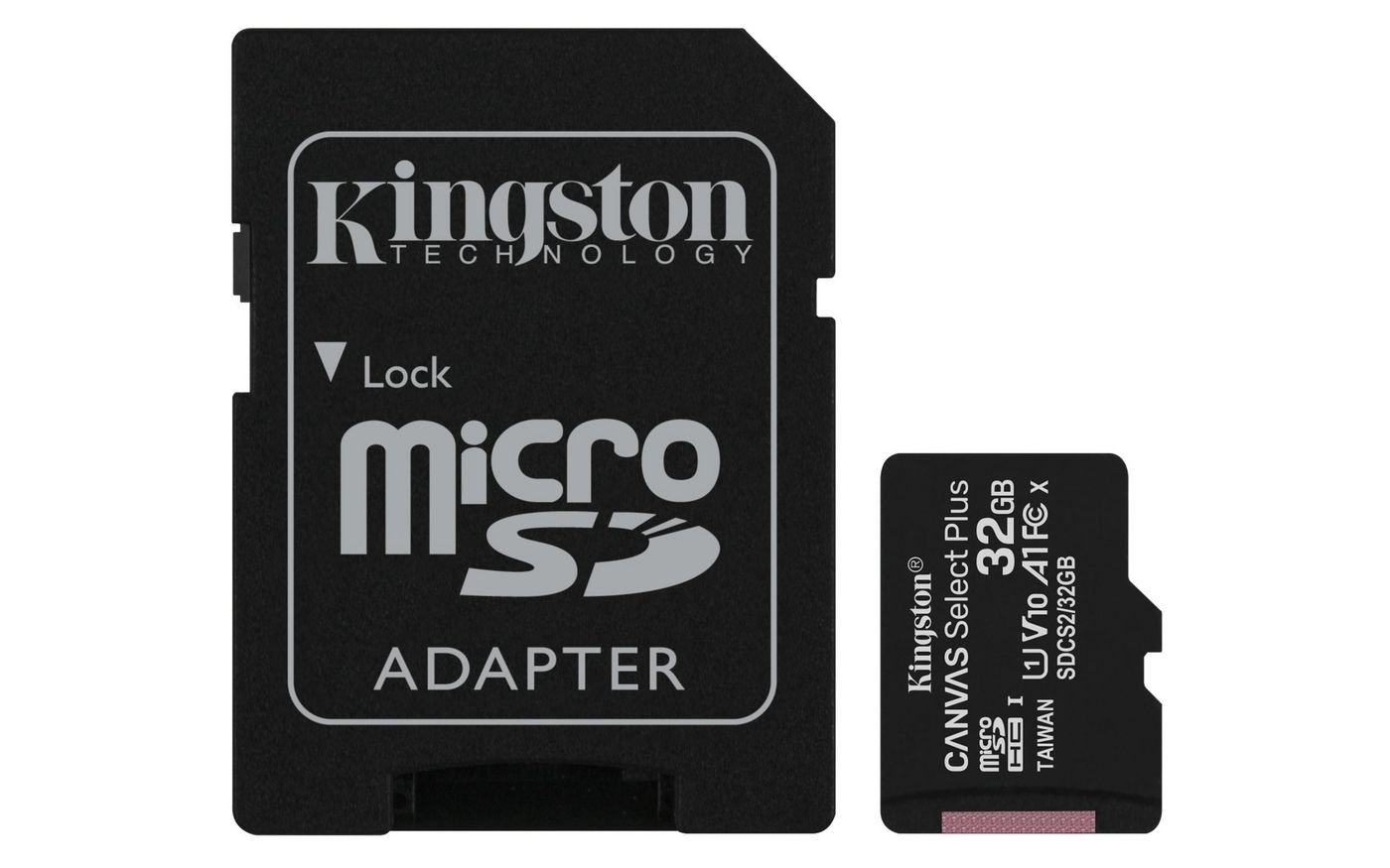 Kingston SDCS232GB-2P1A W126824346 32GB microSDHC Canvas Select 