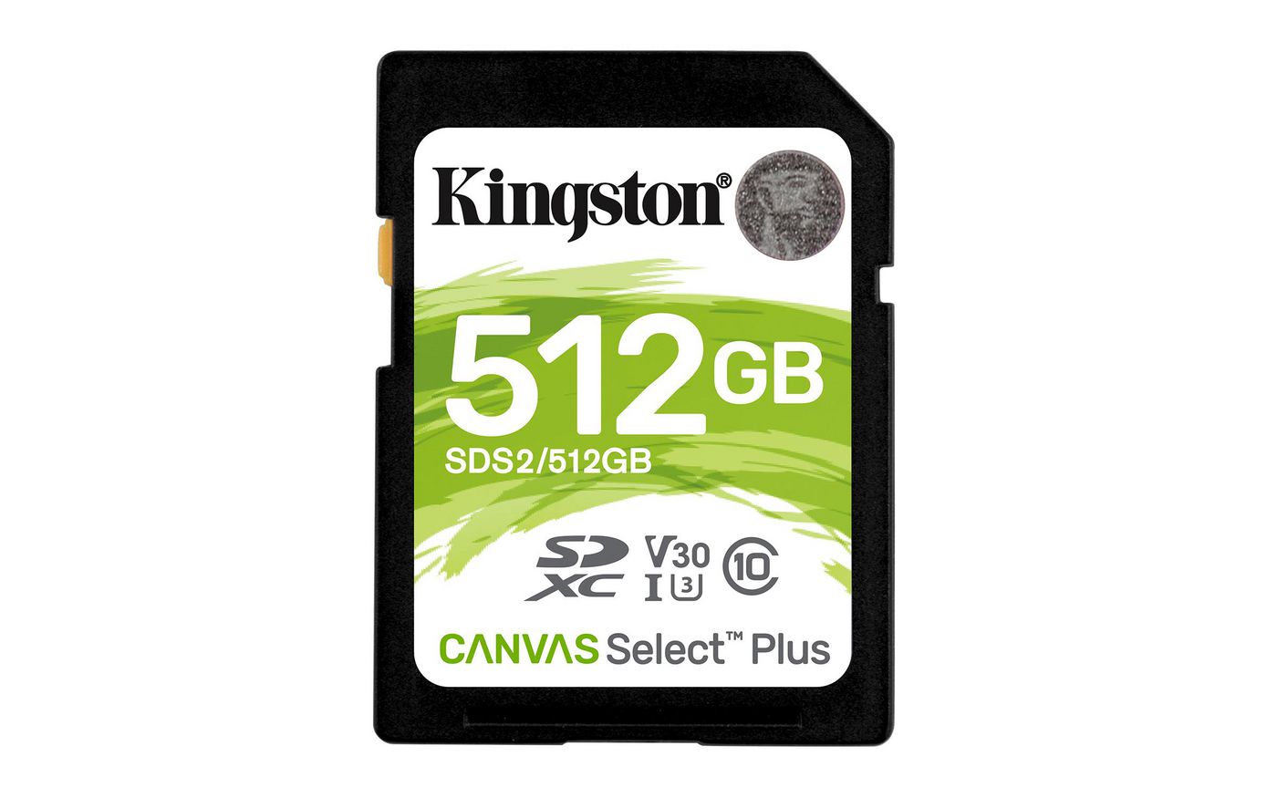 Kingston SDS2512GB W126824342 512GB SDXC Canvas Select Plus 