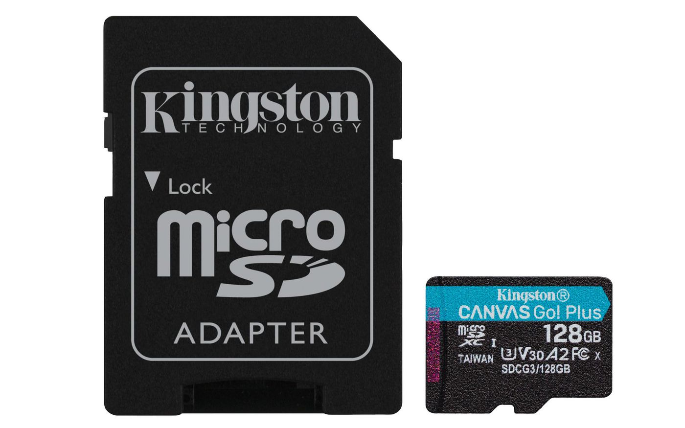 Kingston SDCG3128GB W126824392 128GB microSDXC Canvas Go 