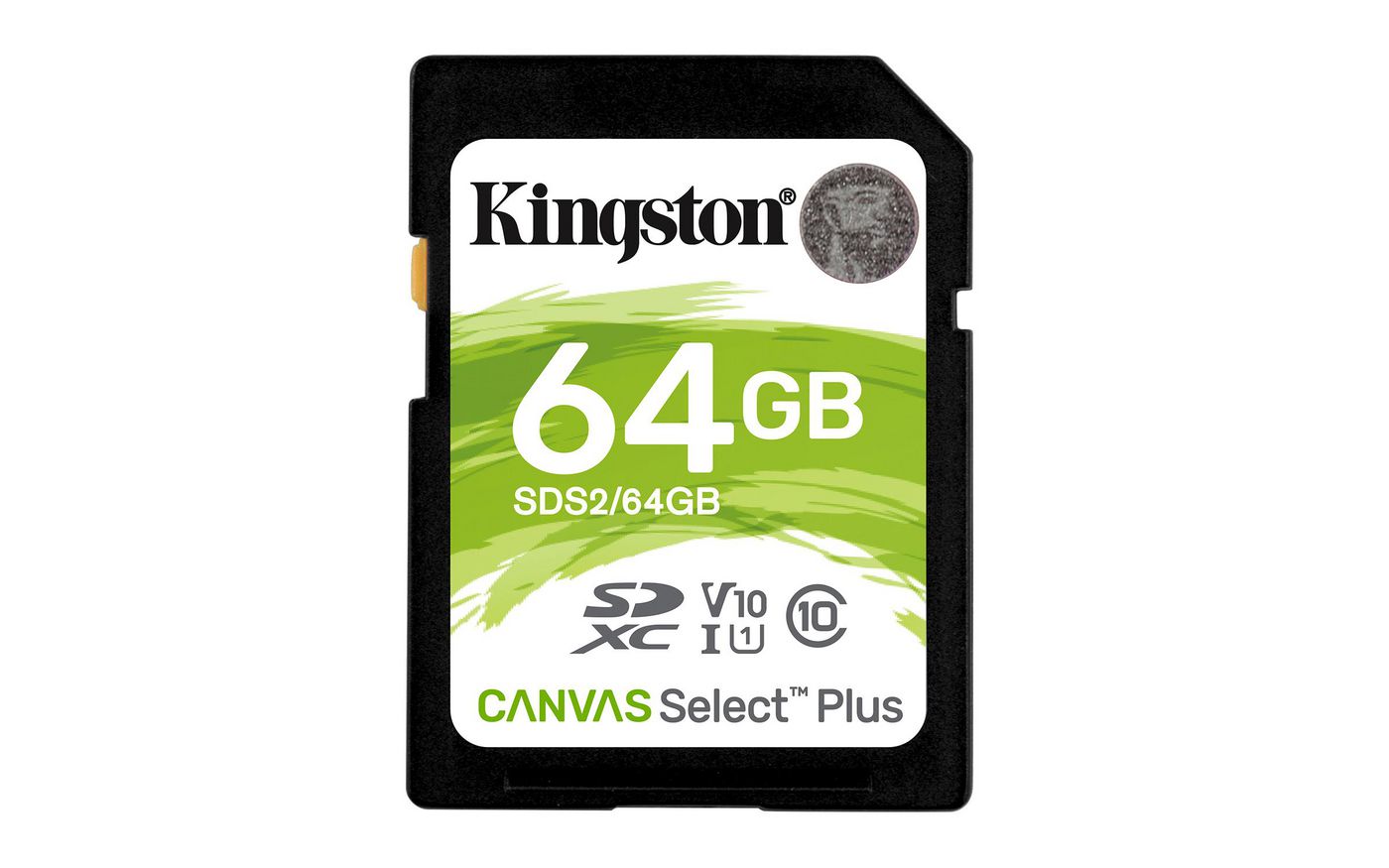Kingston SDS264GB W126824391 64GB SDXC Canvas Select Plus 