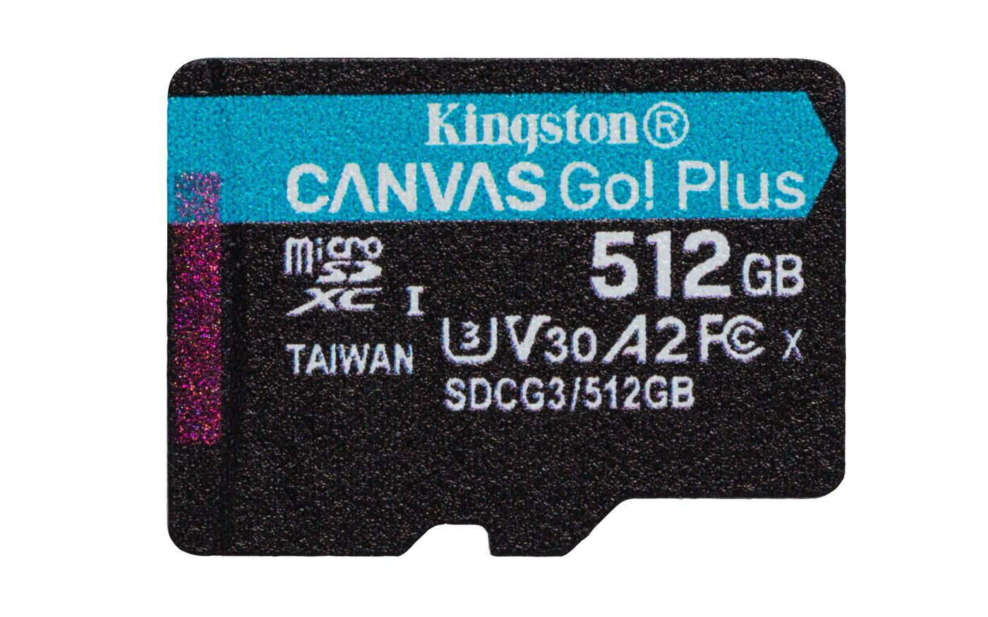 Kingston SDCG3512GBSP W126824421 512GB microSDXC Canvas Go 
