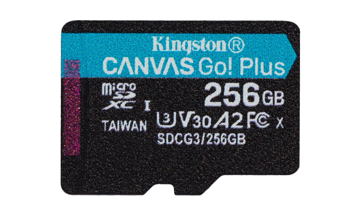 Kingston SDCG3256GBSP W126824420 256GB microSDXC Canvas Go 