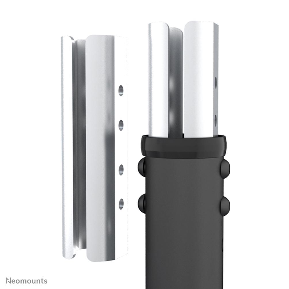 NEOMOUNTS BY NEWSTAR PRO - Connector for Ceiling Mount Extension Pole/Silver