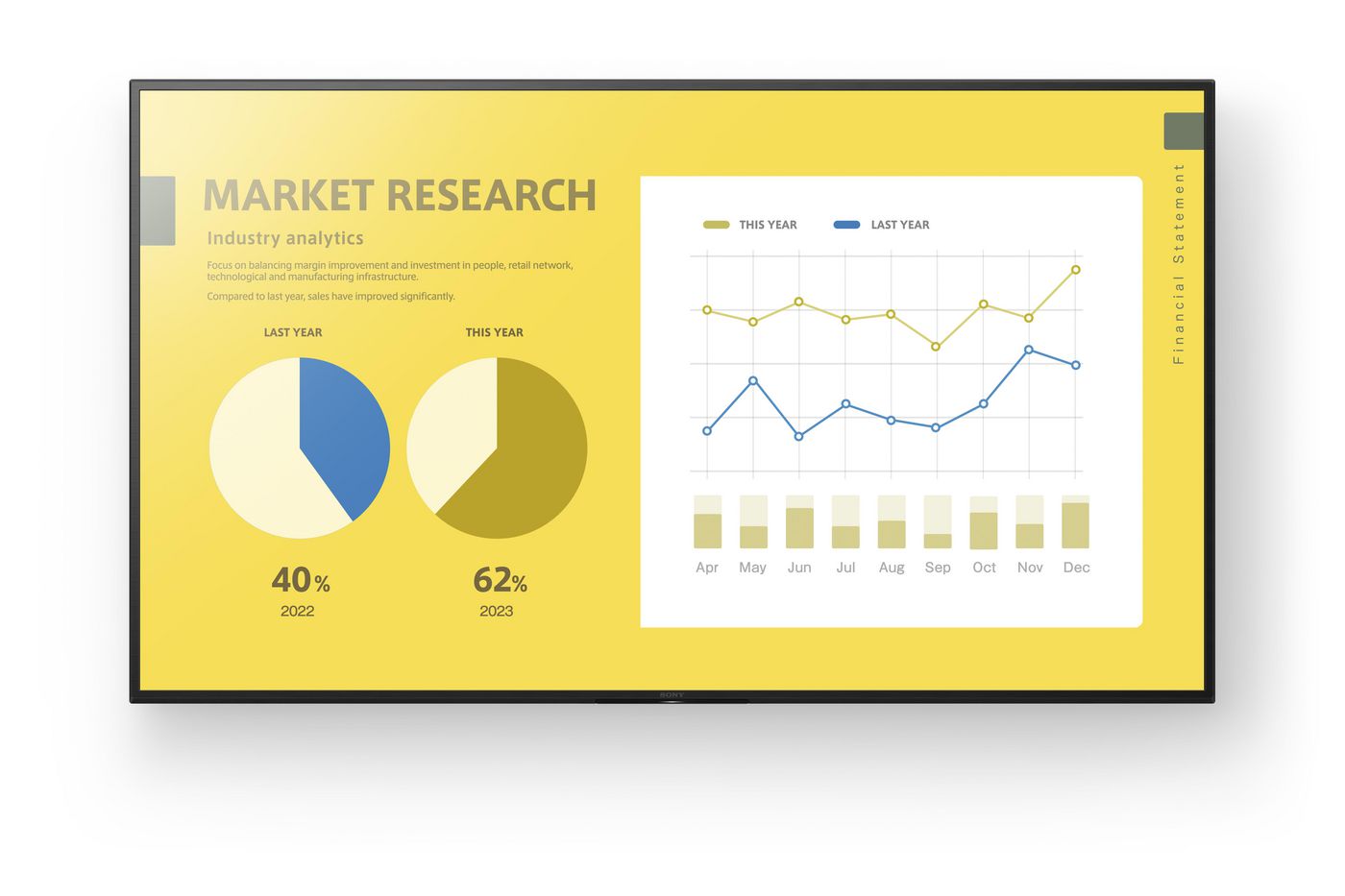 65" Pro BRAVIA LCD 350nit