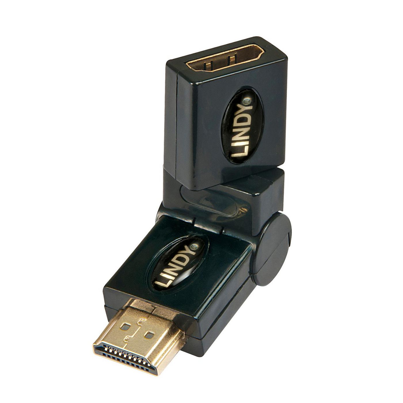 Lindy 41096 W128802333 HDMI 360 Degree Adapter, 