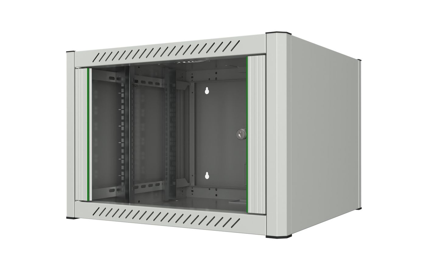 Supporto a parete per rack 7U da 19 pollici 600 x 560 x 423 mm - Bianco