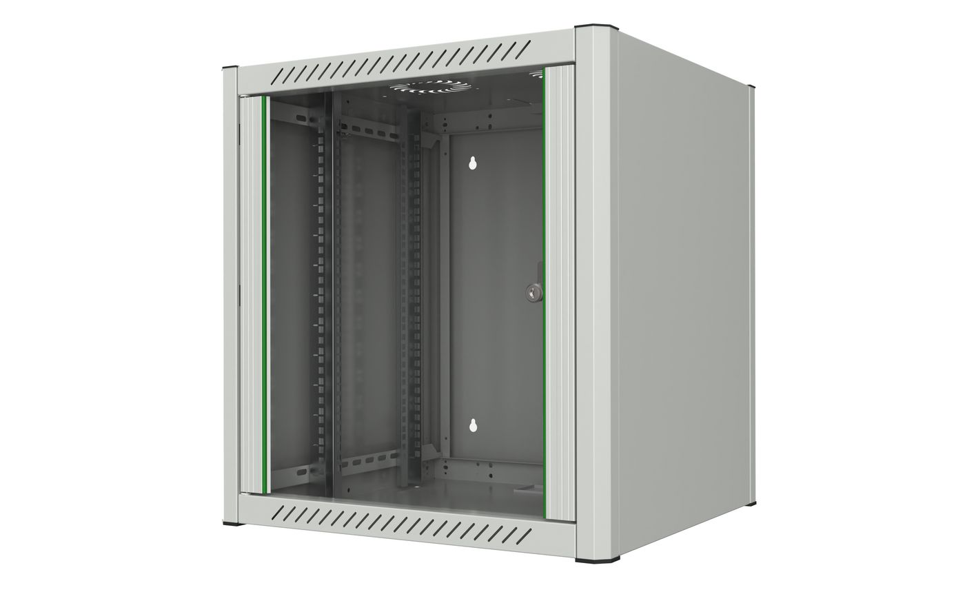 Supporto a parete per rack 12U da 19 pollici 600 x 560 x 645 mm - Bianco
