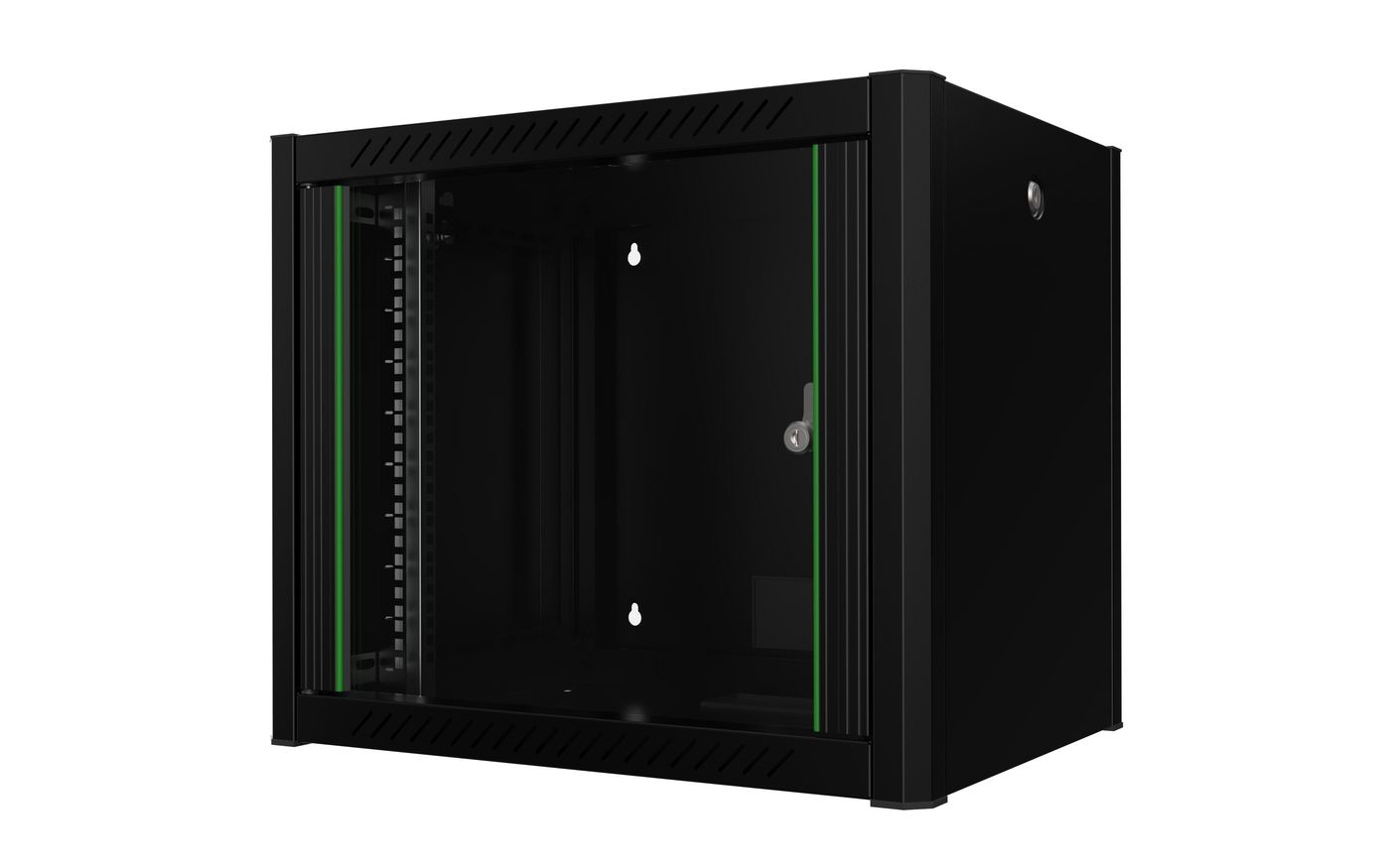 RWP09U45BL, Lanview by Logon 19'' Rack Cabinet 9U 60 x 45 Wallmount Pro |  EET