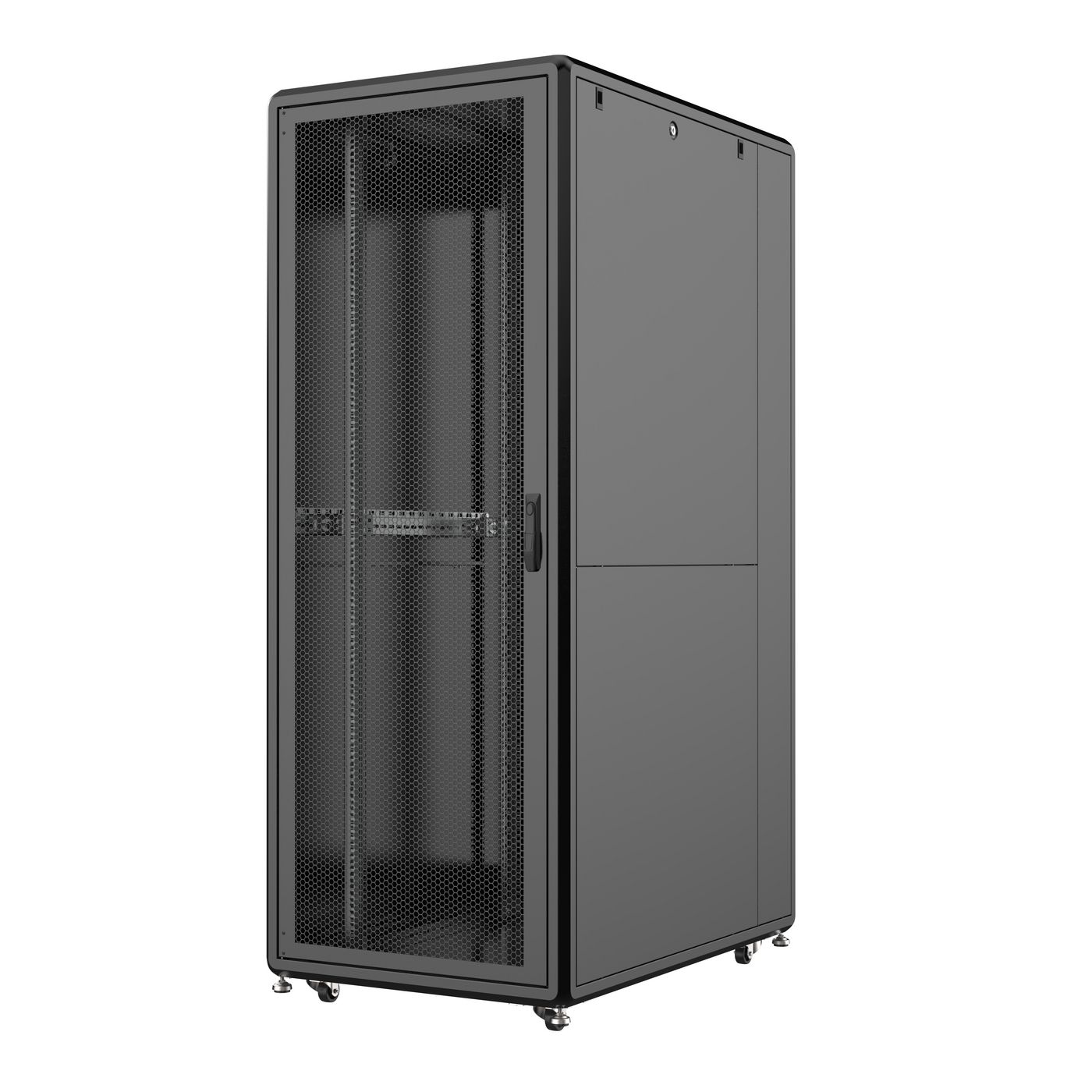 LOGON RSL42U812BL rack 42U Rack indipendenti Nero (19" 42U Rack Cabinet 800 x - 1200 x 2053mm Server Line - - Black - Warranty: