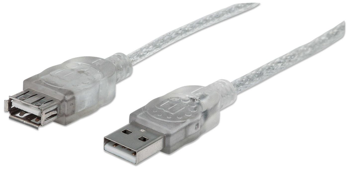 MANHATTAN Hi-Speed USB 2.0 Verlaengerungskabel USB Typ A Stecker - USB Typ A Buchse