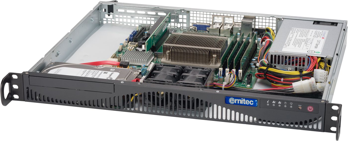 Ernitec -BX-I7-16-R2F server Supporto Intel Core i7 49 GHz 16 GB 350 W (1U Server - - i7-12700/16GB/500GB/1x350W/Win - 11Pro -